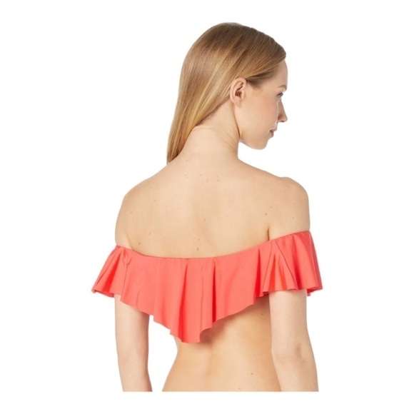 Trina Turk Indo Solids Off-the-Shoulder Bandeau NWT - Picture 7 of 10